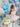 Barboteuse bébé fille Ariel à paillettes violettes et perles