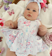 Loralai Baby Girl Floral Romper