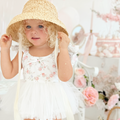 Cottage Fairy Baby Girl Romper