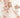 Princess Swan Floral Pink Organza Girls Party Dress