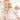 Princess Swan Floral Pink Organza Girls Party Dress