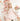 Princess Swan Floral Pink Organza Girls Party Dress