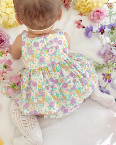 Eva Rose Baby Girl Floral Romper