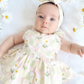 Juni Daisy Baby Girl Floral Romper