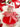 Cherry Red Gingham Baby Girl Hair Accessories