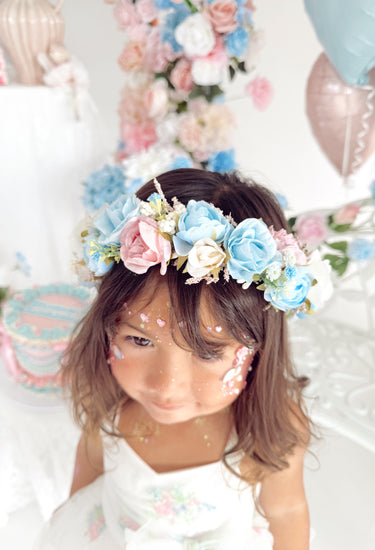 Cecilia Girls Flower Crown