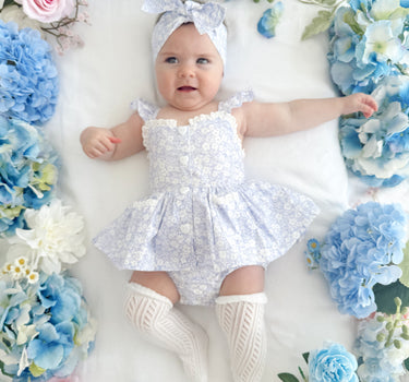 Valee Floral Baby Girl Romper