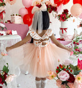 Peaches Girls Gingham Dress