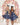 Polka Dot Navy Bella Girls Cotton Dress