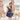Polka Dot Navy Bella Girls Cotton Dress