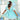 Tabitha Turquoise Sky Organza Girls Party Dress