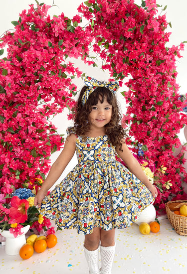 Florence Rose Girls Floral Dress