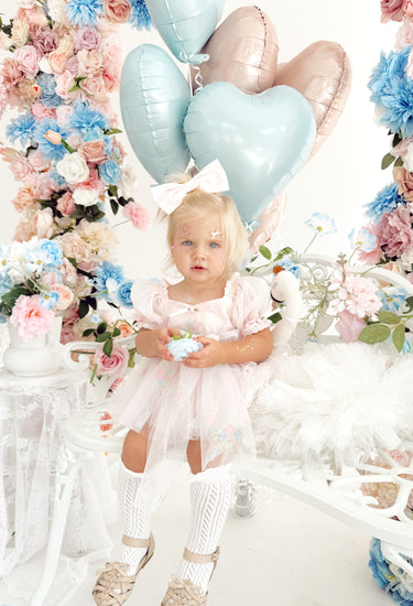 Lilly Petal Pink Baby Girl Tulle Hair Accessories