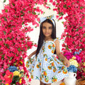 La Vita Belle Gingham Girls Dress