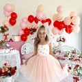 Peaches Girls Gingham Dress