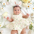 Juni Daisy Baby Girl Floral Romper