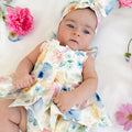 Sable Baby Girl Floral Romper