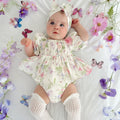 Fairy Garden Baby Girl Floral Romper