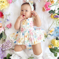 Sable Baby Girl Floral Romper