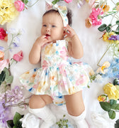 Sable Baby Girl Floral Romper