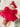 Ruby Red Sparkle Baby Girl Tulle Hair Accessories