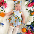La Vita Belle Baby Girl Gingham Romper