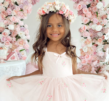 Florence Amour Perfect Pink Girls Party Dress