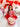 Cherry Red Tulle Girls Hair Bow