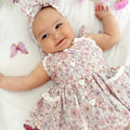 Violet Floral Baby Girl Floral Romper