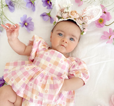 Ellie May Baby Girl Floral Romper