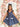 Polka Dot Navy Bella Girls Cotton Dress