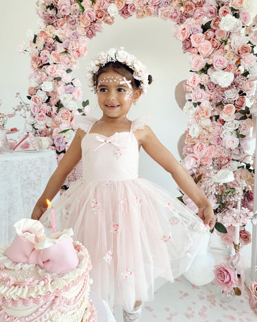 Perfect Pink Girls Party Dress