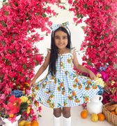 La Vita Belle Gingham Girls Dress