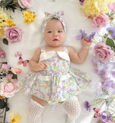Eva Rose Baby Girl Floral Romper