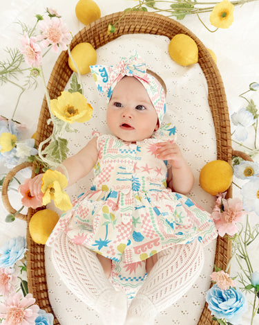 Tropicana Baby Girls Floral Romper