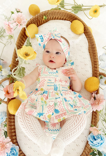 Tropicana Baby Girls Floral Romper