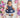 Polka Dot Navy Bella Baby Girl Cotton Romper