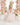 Princess Swan Floral Pink Organza Girls Party Dress