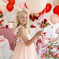 Peaches Girls Gingham Dress