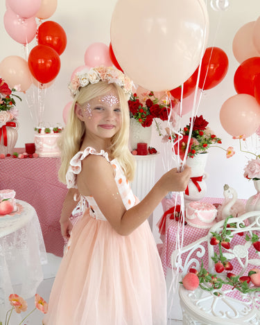 Peaches Girls Gingham Dress
