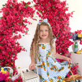 La Vita Belle Gingham Girls Dress
