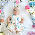 Sable Baby Girl Floral Romper