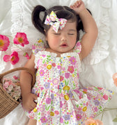 Flower Fields Baby Girl Floral Romper