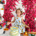 La Vita Belle Gingham Girls Dress
