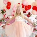 Peaches Girls Gingham Dress