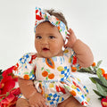 Euro Summer Baby Girls Floral Romper