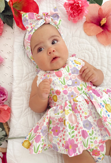 Flower Fields Baby Girl Floral Hair Accessories