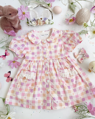 Ellie May Girls Floral Dress