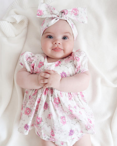 Charlotte Mae Baby Girl Floral Hair Accessories – Arabella Rose