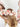 Couronne de fleurs Isabelle Pink pour filles